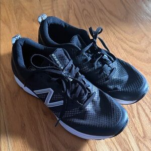 New Balance Women’s 899 Memory Top Running Black and White Sneakers - Sz 8